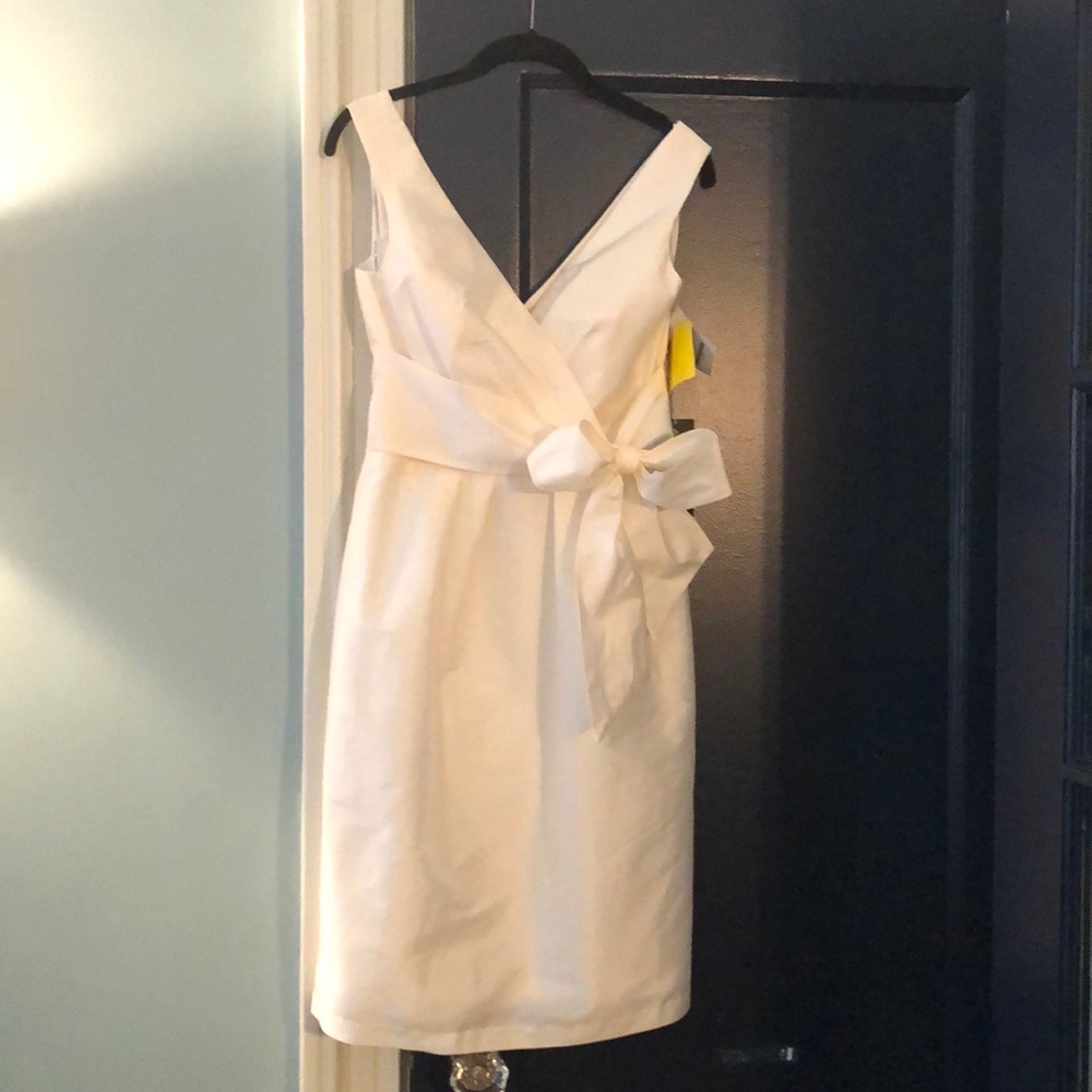 Alfred Sung D597 Dress WHITE